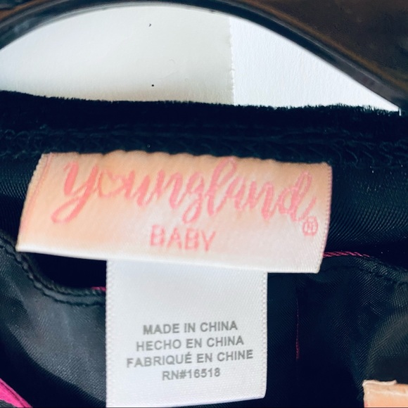 Baby Girl Youngland 2 Piece Stripe Woven Dress With Shrug - Picture 15 of 16